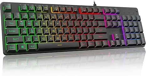 Redragon K521 Upgrade Rainbow LED Wired