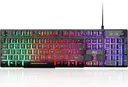 Rii RK100+ Rainbow LED Backlit USB Wired