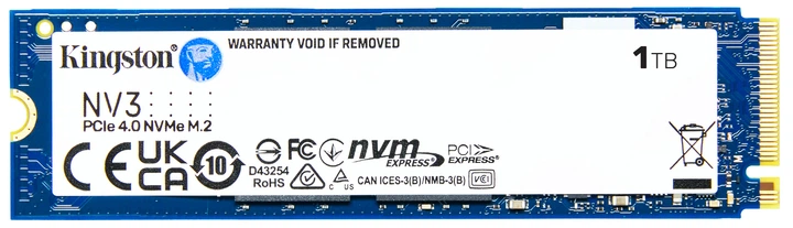 Kingston NV3 NVMe PCIe 4.0 SSD