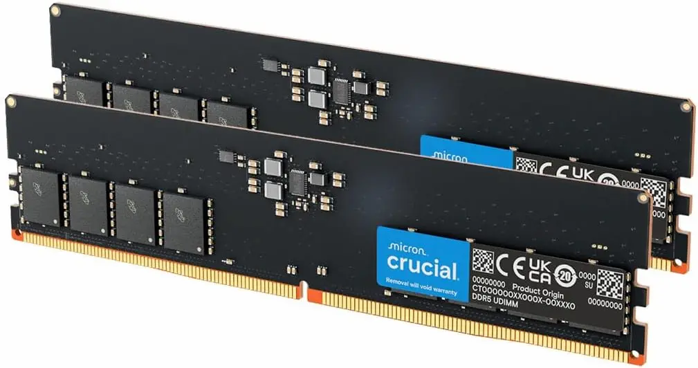 Crucial 16GB Kit (2x8GB) DDR5 5600MHz CL46