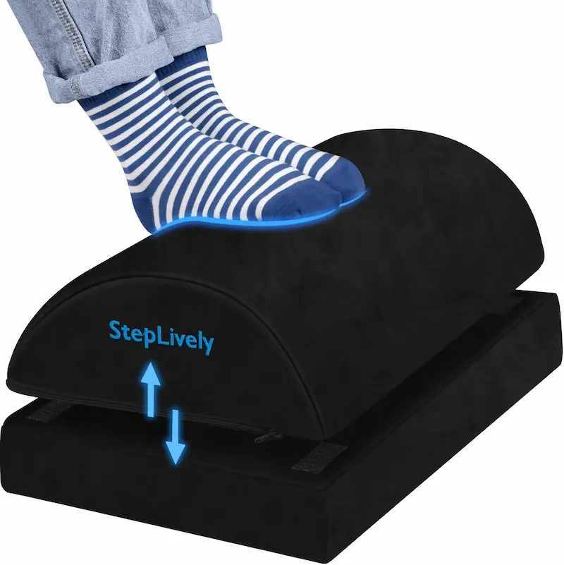 StepLively 2-Piece Modular Adjustable Footrest