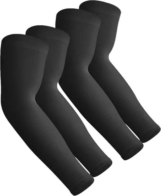 Aegend Cooling Arm Sleeves (2 Pairs) – UPF 50+ Sun Protection