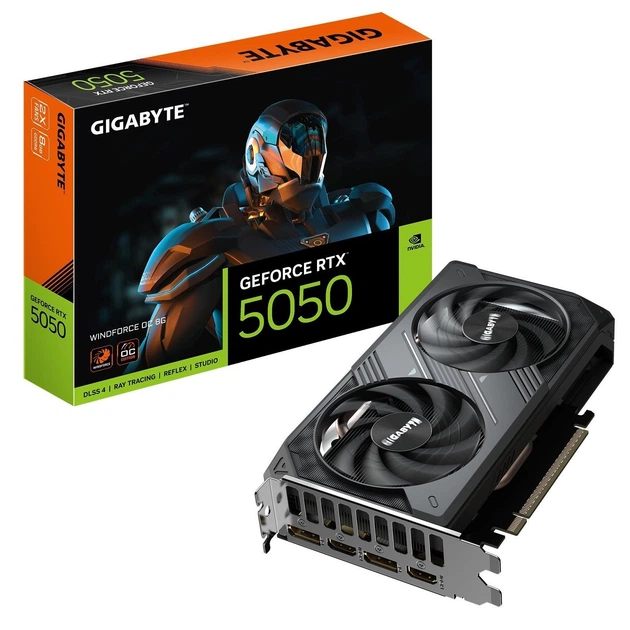 GIGABYTE NVIDIA GeForce RTX 5050 WINDFORCE OC