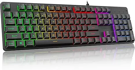 Redragon K521 Upgrade Rainbow LED Wired