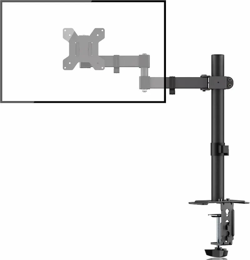 Bracwiser Single Monitor Arm Desk Mount MD7421