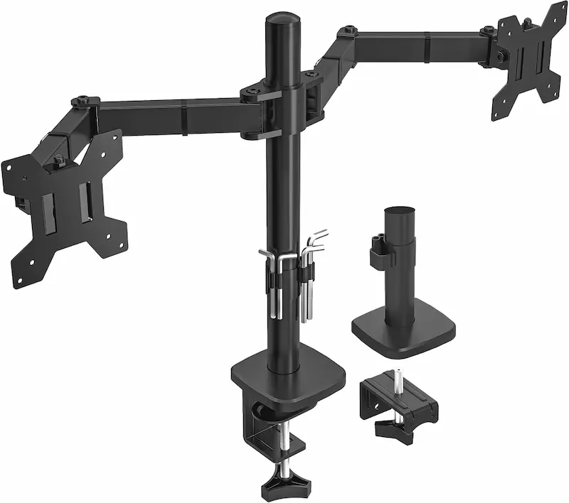 Utopia Home Dual Monitor Arm Desk Mount