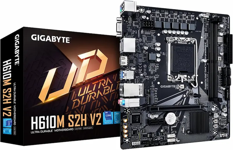 GIGABYTE H610M S2H V2 Ultra Durable Motherboard