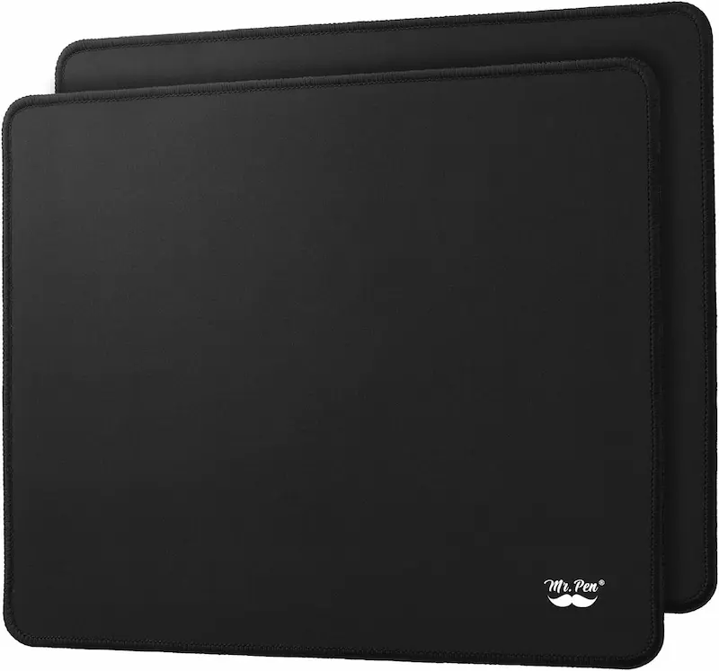 Mr. Pen Mouse Pad, 12.5x10.5 in, 2 Pack