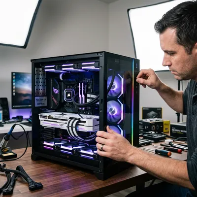 Reinstall the Heatsink and Close the Case