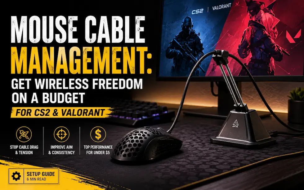 Best Budget Mouse Bungees for CS2: Fix Cable Drag for Cheap