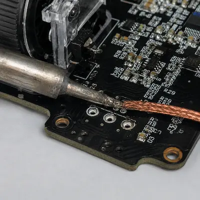 Desolder the Old Switch