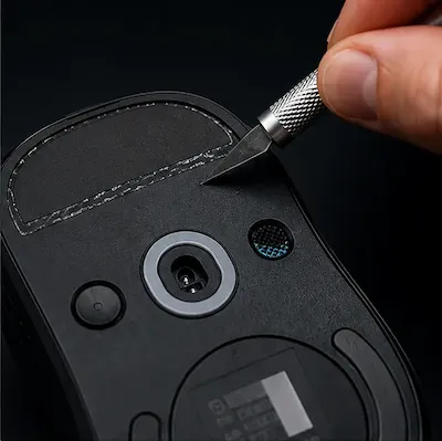 Clean the Grooves Down to the Bare Plastic